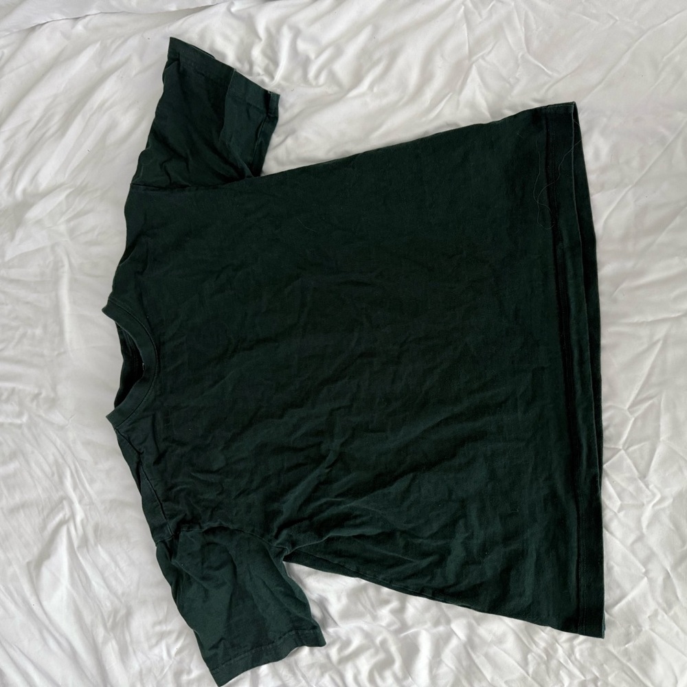 H&M Dark Green Short Sleeve Tee